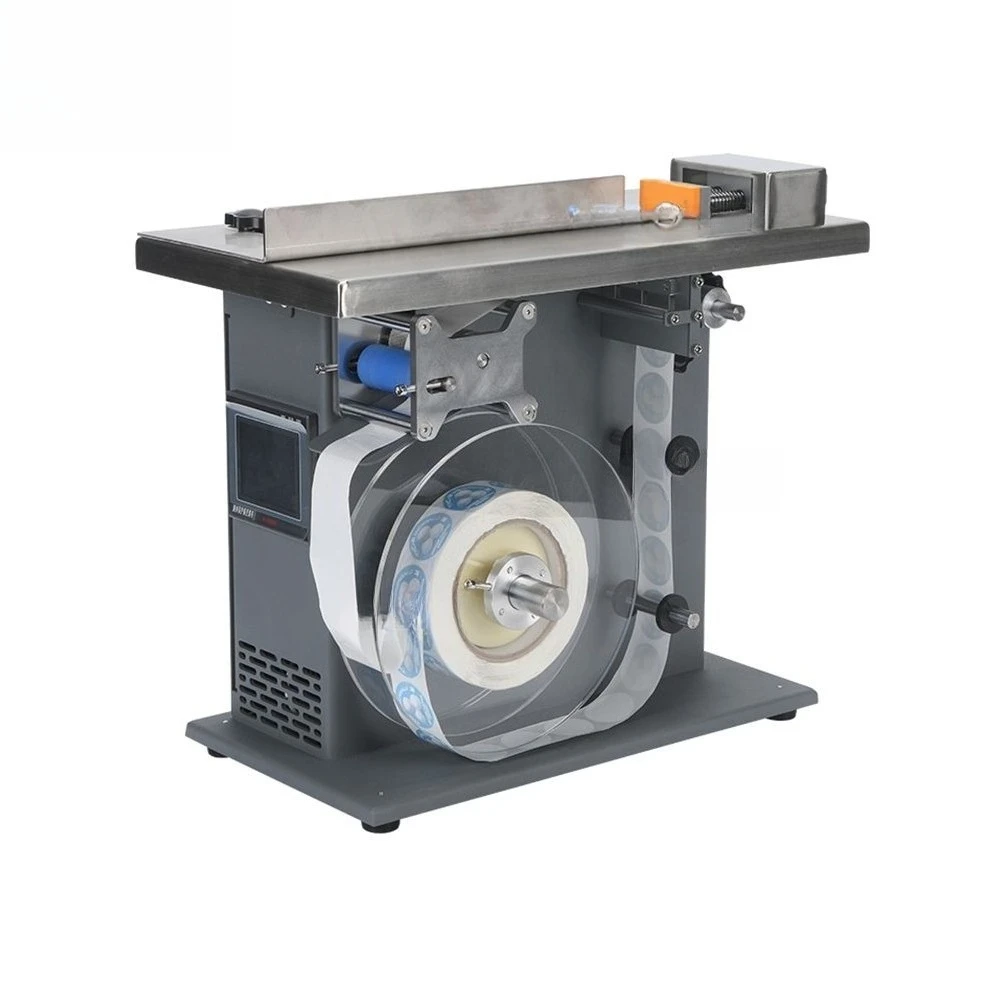 

LT-TB10 semi-automatic right corner 90 degree packaging stick sticker small cardboard box sealing and labeling machine