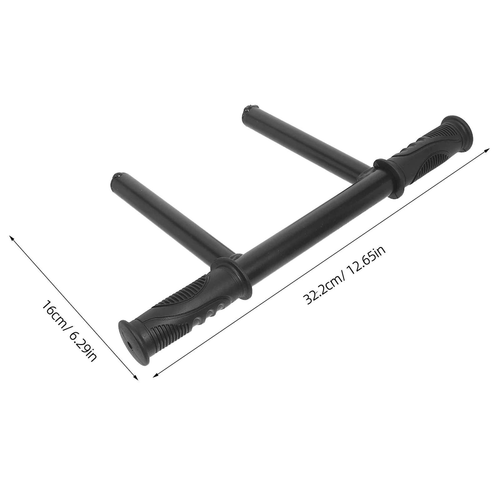 Universal Stroller Handle Extender Metal Handlebar Bars For Baby Strollers Ergonomic Push Texture Adjustable Height