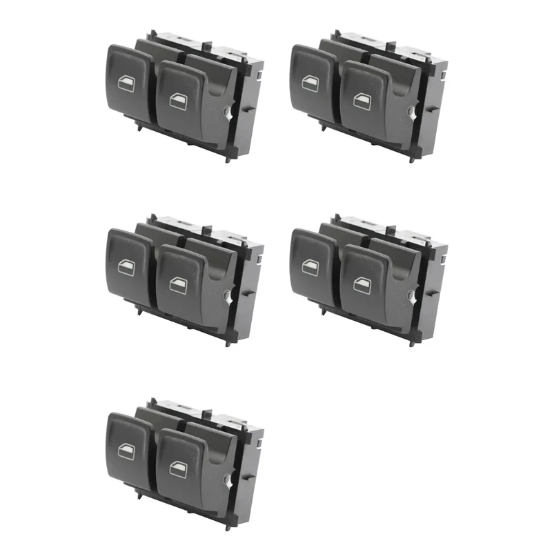 

OB-5X Car Power Window Switch Control Button 5JB959858B For Skoda Rapid Seat Toledo 2013 2014 2015 6V0959858A LHD