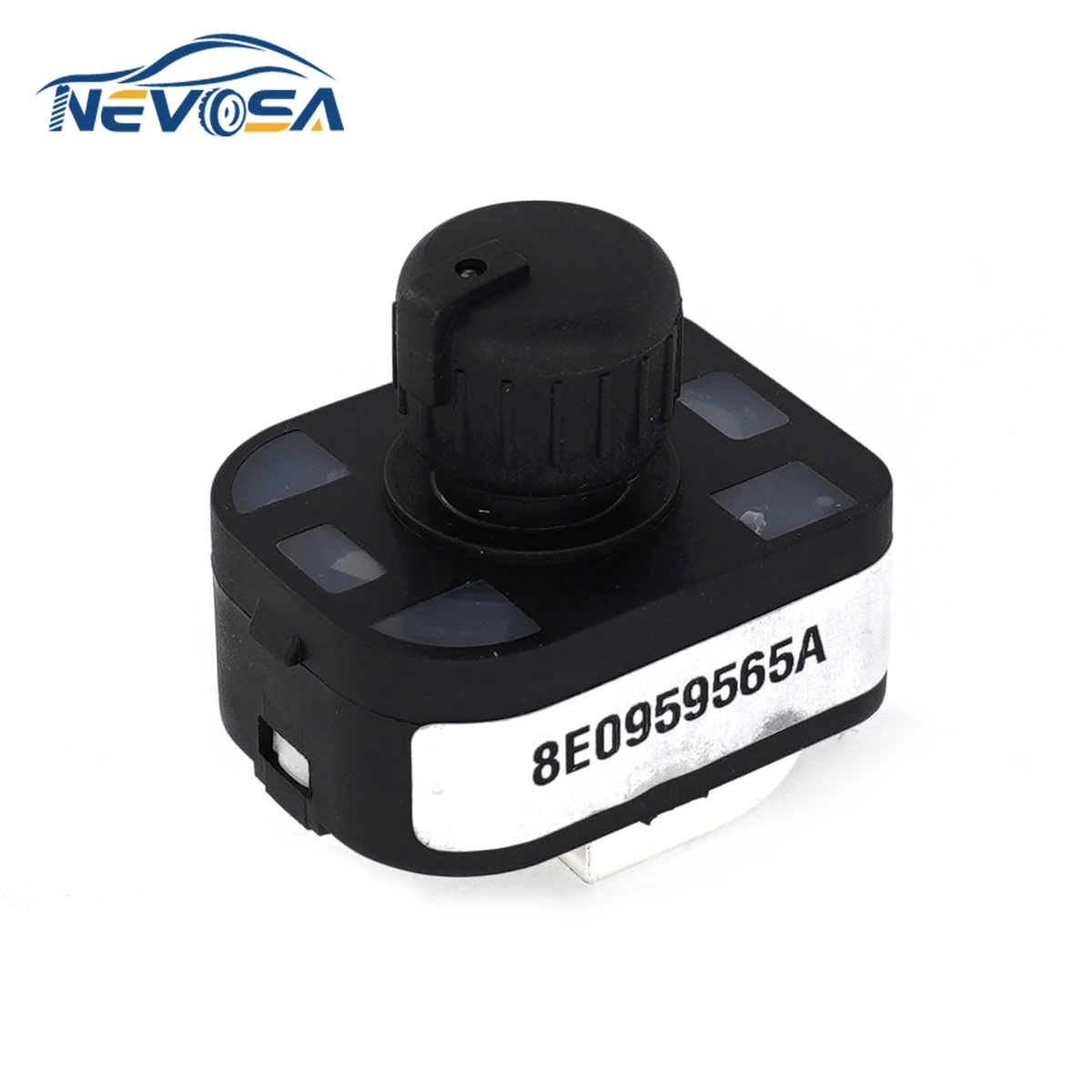 

Nevosa 8E0959565A Car Mirror Adjustment Switch Knob Without Folding For Audi A3 A4 S4 B6 B7 A6 S6 C6 A8 S8 TT R8 Q7 RS4 RS6 TTRS