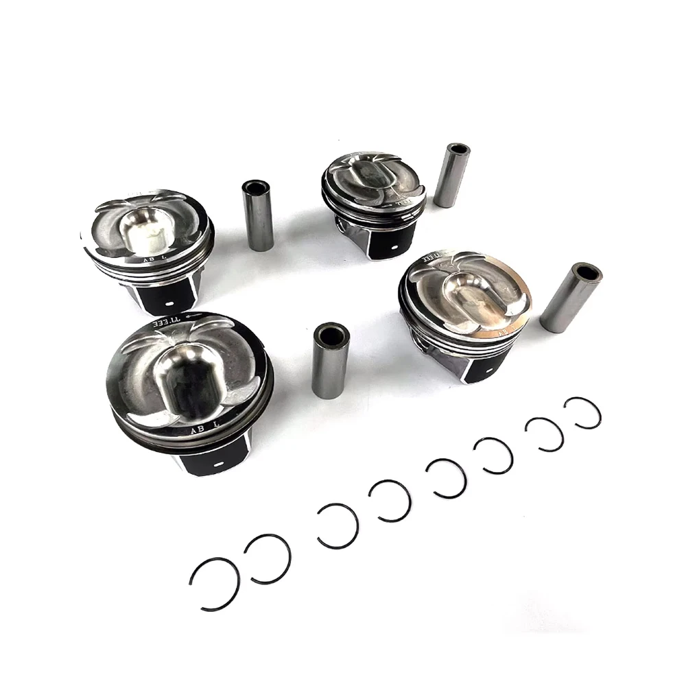 Engine Parts Piston With Rings Set Fit 2.0 T For Land Rover Volvo Ford 2.0T 204PT TNWA TNWB TPBA  Petrol 40315600 087134 STD