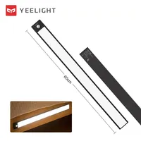 Miui Yeelight Induction Night Light Rechargeable LED Smart Human Motion Sensor Light Bar Wardrobe Cabinet Corridor Wall Lamp