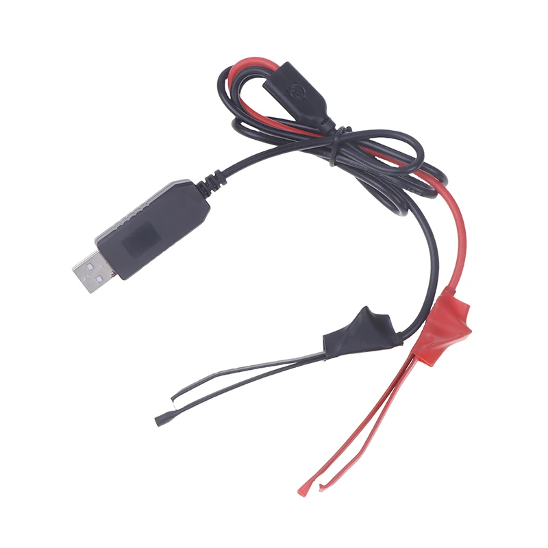 Kabel pengisi daya catu daya USB Interkom Walkie Talkie Universal 4.2V-8.4V klip konektor pengisian aksesori perangkat pengisi daya