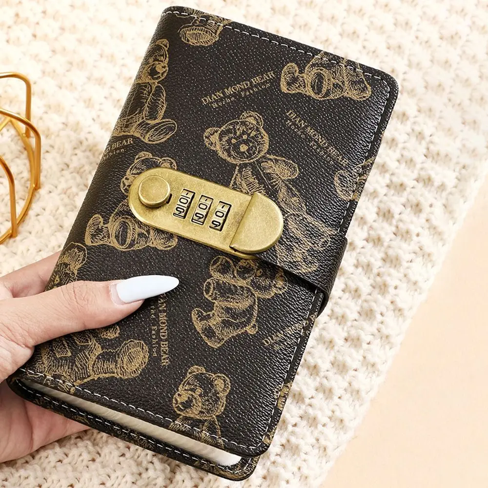 New Password Lock 50 Envelopes Money Saving Challeng PU 100 Envelopes Cash Storage Book Waterproof Save Money Budget Binder