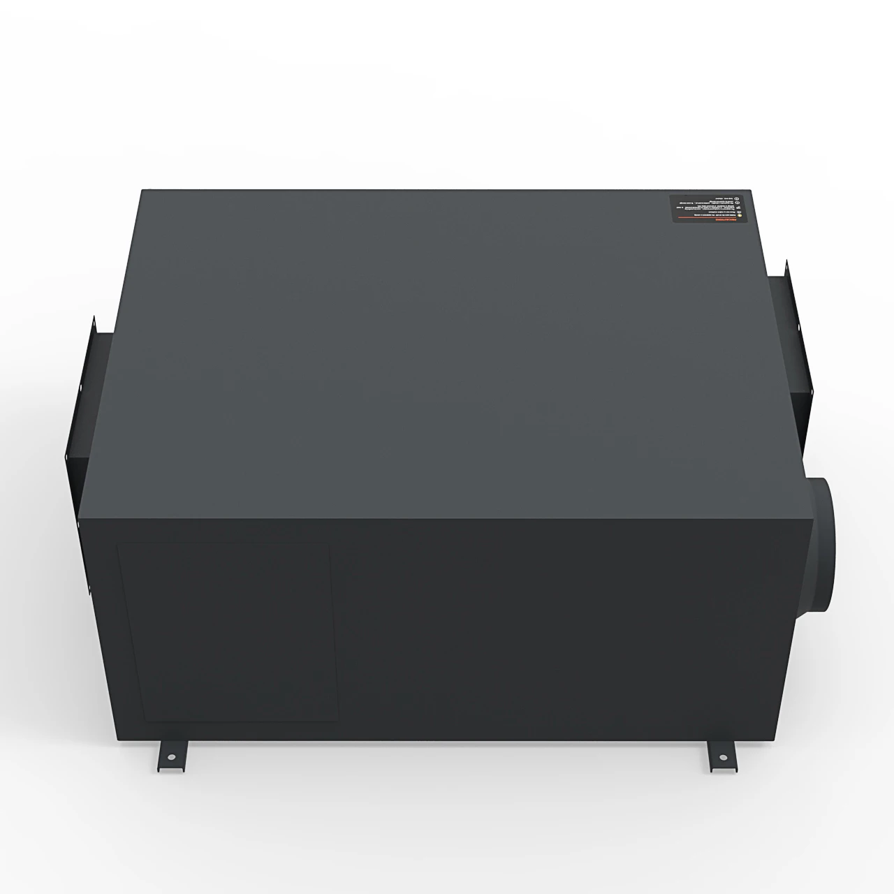 Filtr H13 RS485 Osuszacz Powietrza Stal Ocynkowana do Szkoły Szklarni Świeże Powietrze Przemysłowy Osuszacz Powietrza 200L/D Przemysłowy Dehumidifier 1500m3/h He