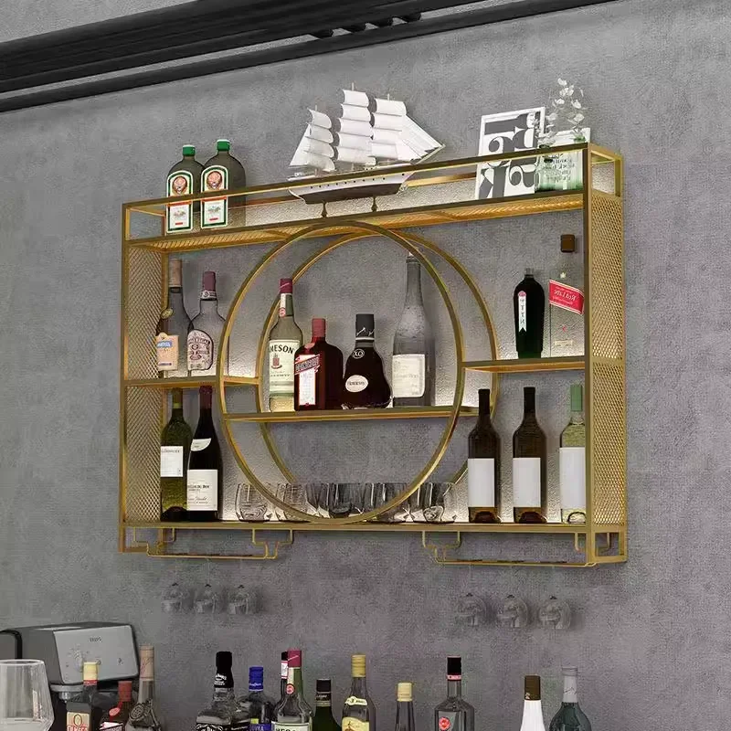 

Modern Standing Wine Racks Organizer Display Commercial Wine Rack Display Bartender Organizer Strorage Vitrina Baroque Furniture