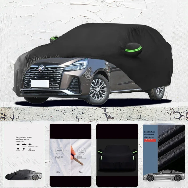 For Buick-GL8-Exterior Auto Anti snow Anti dust Anti-uv Anti peeling paint And Anti Rainwater 210t Car cover protection