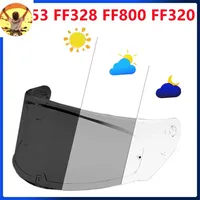 Photochromic Lenses Helmet Shield Lens for LS2 FF320 FF328 FF353 FF800