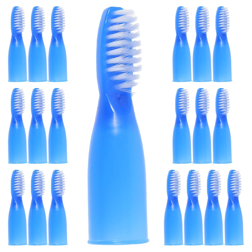 

20Pcs Soft Bristle Prison Toothbrush Short Handle Oral Cleaning Brush Safe Use Correctional Facility Small Teeth Brush
