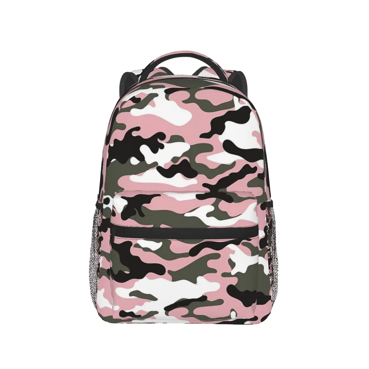 Różowy wojskowy wzór moro dziewczyny tekstura Squad plecaki chłopcy dziewczęta Bookbag studenci torby szkolne plecak dziecięcy torba na ramię