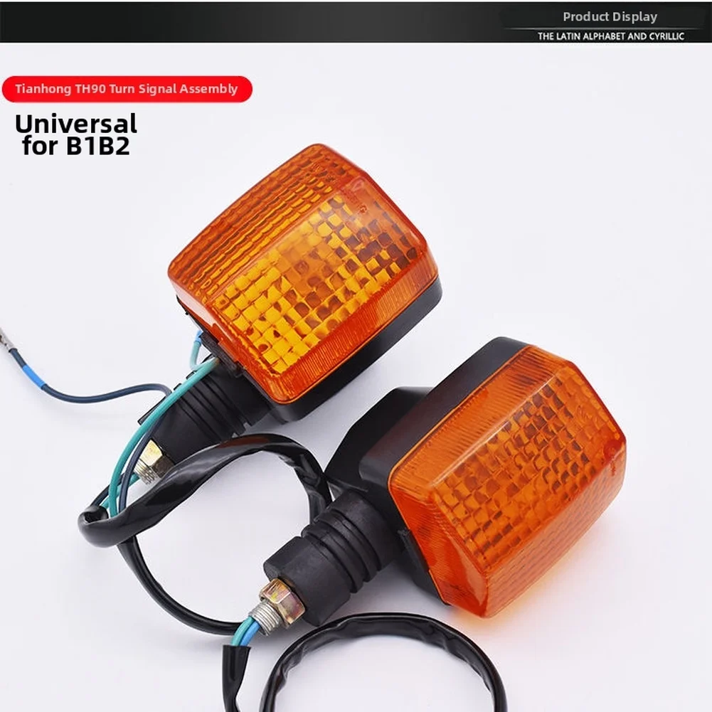 Front and Rear Turn Signals Compatible with For Honda XR 650L 1993 2021 Featuring Plastic and Integrated Bulbs