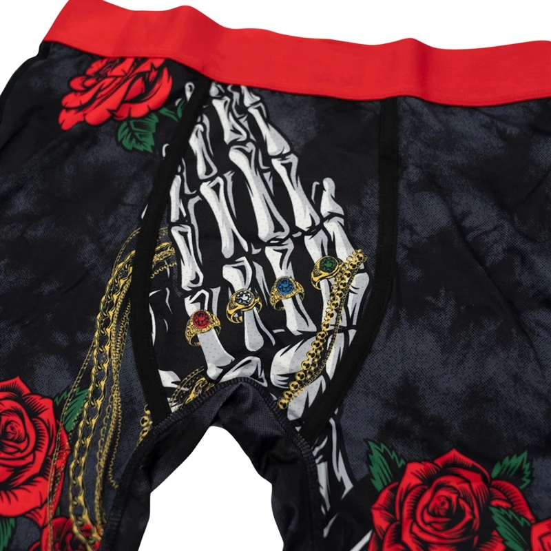 5 ชิ้นแฟชั่นพิมพ์ผู้ชายชุดชั้นในนักมวยกางเกงชั้นในชายชุดชั้นในชายกางเกงนักมวยกางเกง Plus ขนาด XL-5XL กางเกงบ็อกเซอร์ชาย