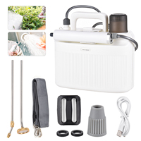 Automatic 5L Electric Garden Sprayer Pump Sprayer Rechargeable USB 2200mAh Battery Plant Mister with 2 Alternative Spray Lances