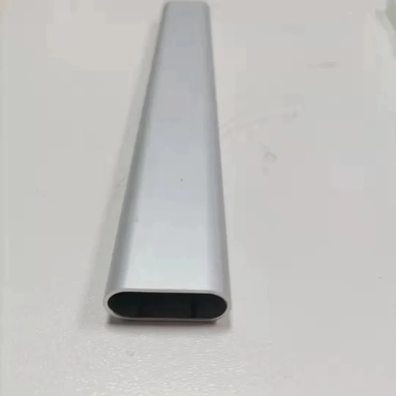 Tabung Aluminium Oval Pipa Lengan Teleskopik 60X15X2 60X20X1.5/2 60X25X2 60X30X1.4 60X30X2 66X36X2.5 80X20X2 80X40X2 100x50x2.5mm