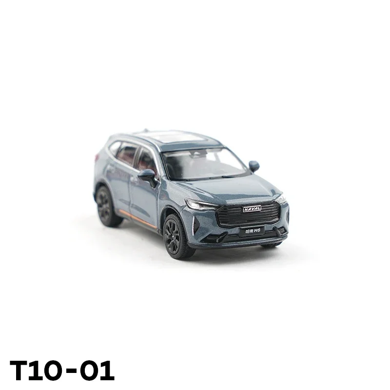 1/64 Scale Haval H6 Gen.3 Off-roadรถจําลองรถรุ่นStaticจอแสดงผลของเล่นสะสมของขวัญของที่ระลึกDecration