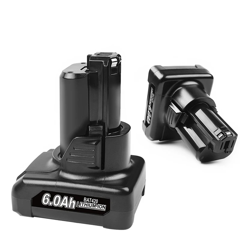 Powtree 12V 6000mAh batteria al litio per Bosch BAT420 BAT411 BAT412 BAT413 BAT412A 10.8V Cordless Power Tools sostituzione della batteria