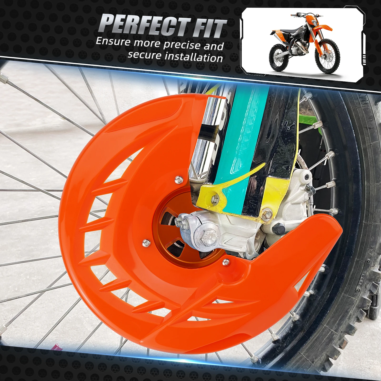 

For KTM EXC 300 EXC 250 EXCF 350 2003-2015 SX 125 SXF 250 SXF 450 2003-2014 Front Brake Disc Guard For Husqvarna TE 300 FE 350