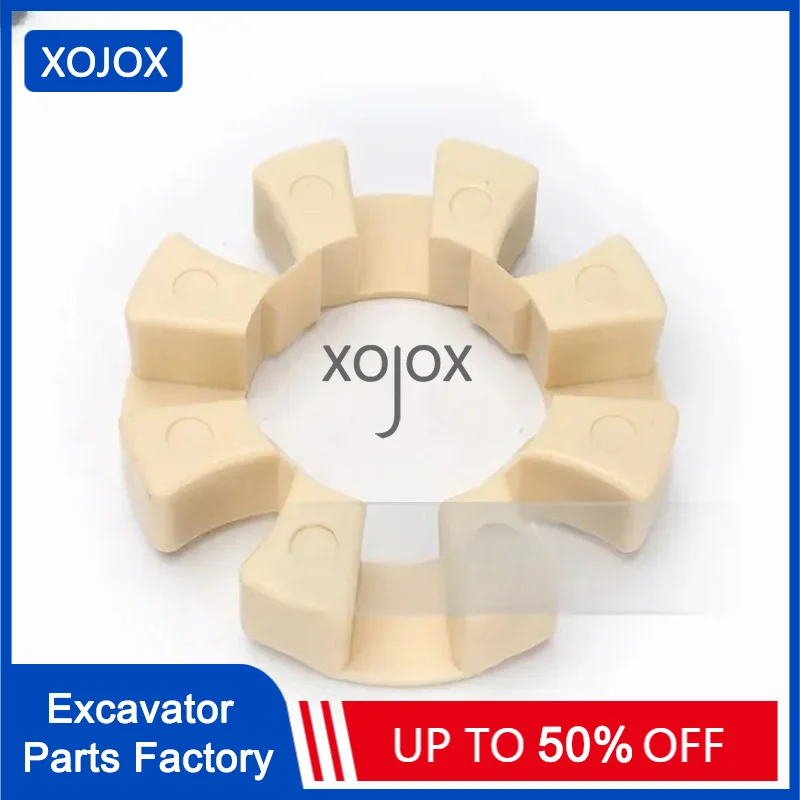 

XOJOX For Kobelco 50H/195 * 110 connecting rubber coupling assembly buffer rubber connecting plate KZ brand excavator