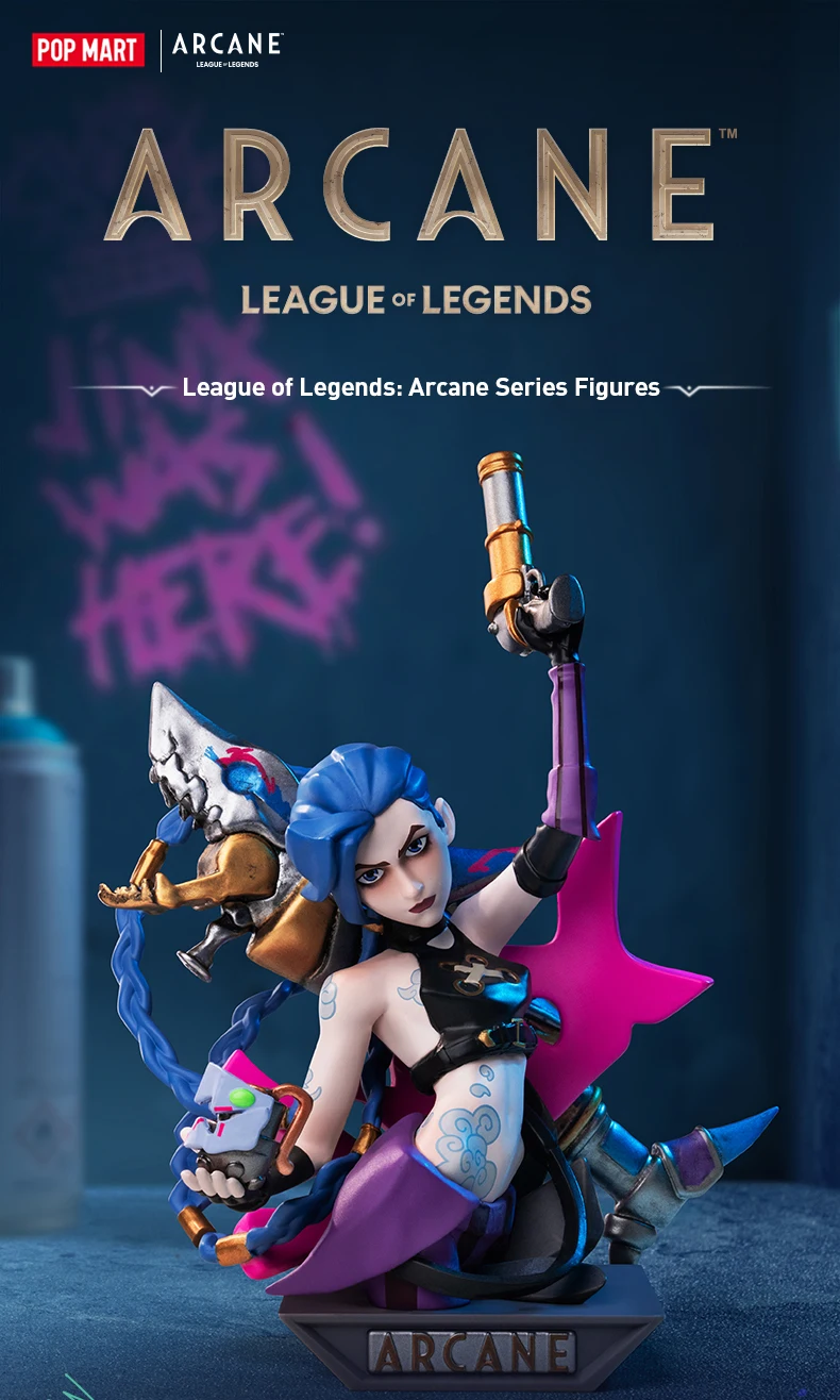 POP MART League of Legends: Caja ciega de la serie Arcane