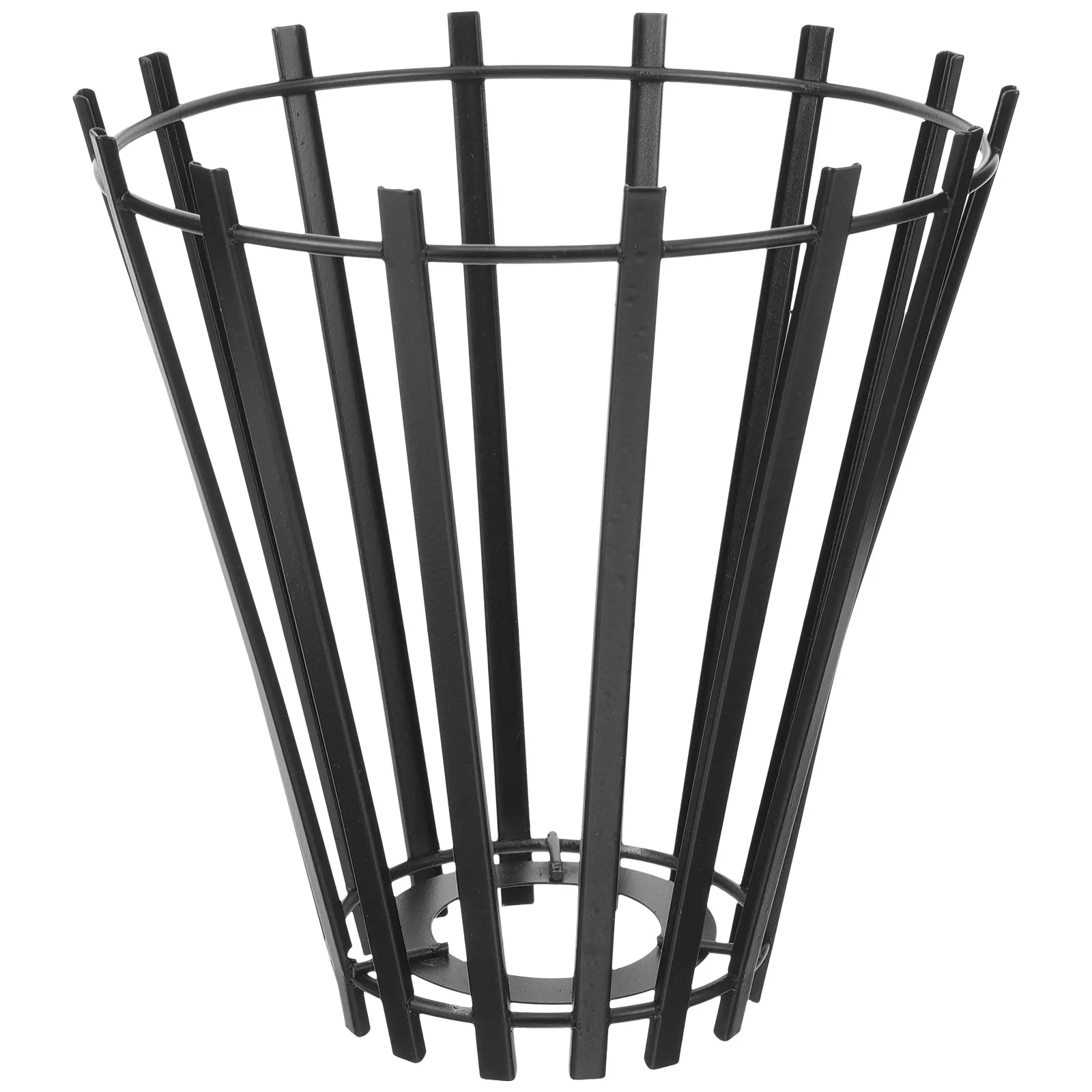 

Geometric Shape Light Bulb Cage Iron Minimalist Ceiling Light Shade for Contemporary Decor Soft Glow Lighting Accessory