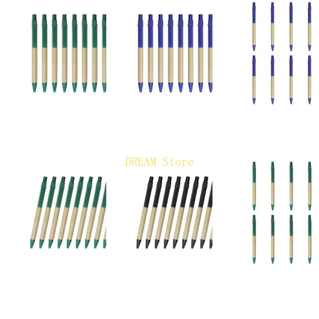 

10Pieces Office Ballpoint Pen Retractable Ballpoint Pen Office Supplies for Office Hotel Reception best sale