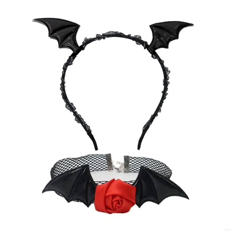 

72xe Devil Costumes Set Accessesure Devil Bat Bat Hagding