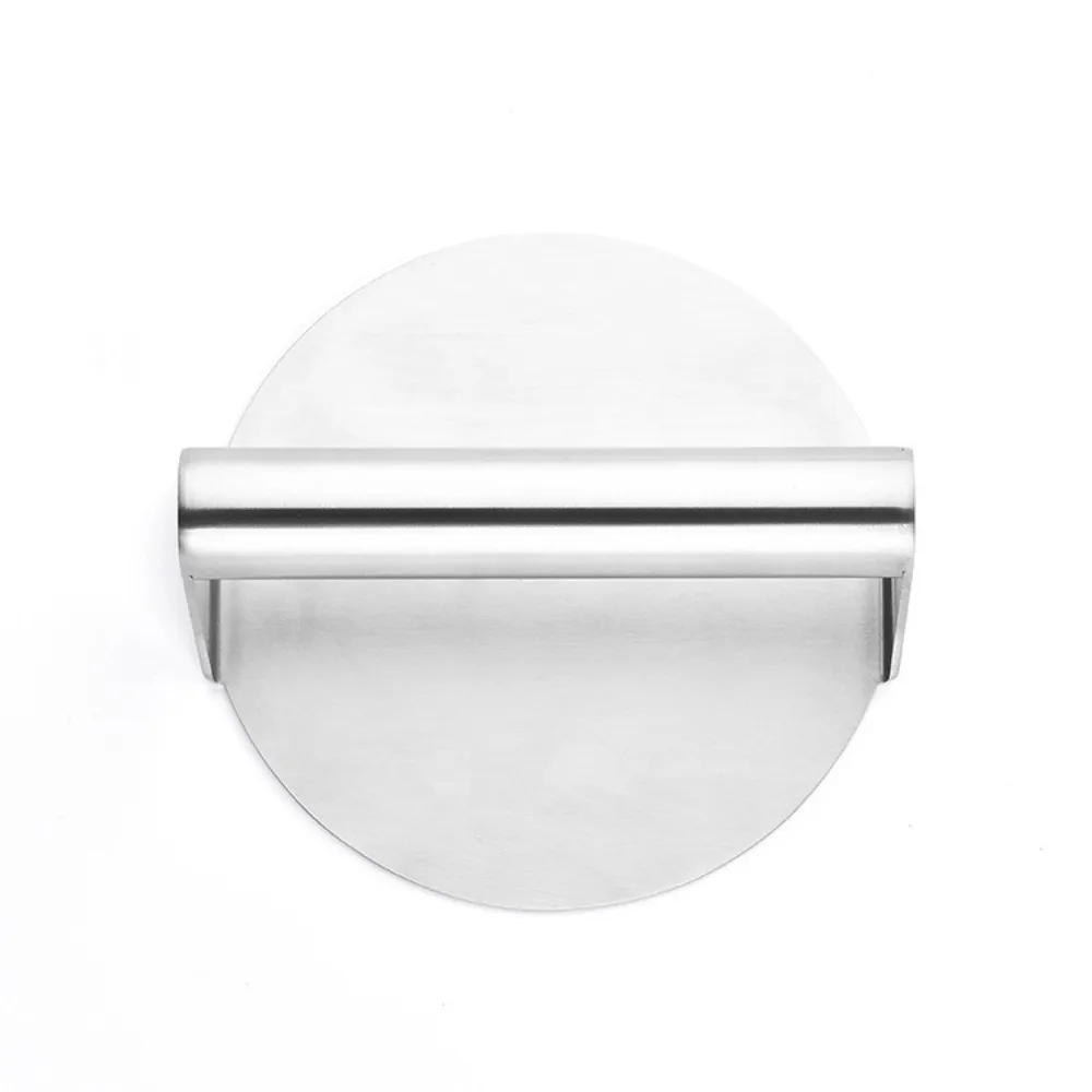 

Circular Square Hamburger Meat Press Non-Stick Grill Squeezer Beef Grill Press Mould with Handle Stainless Steel