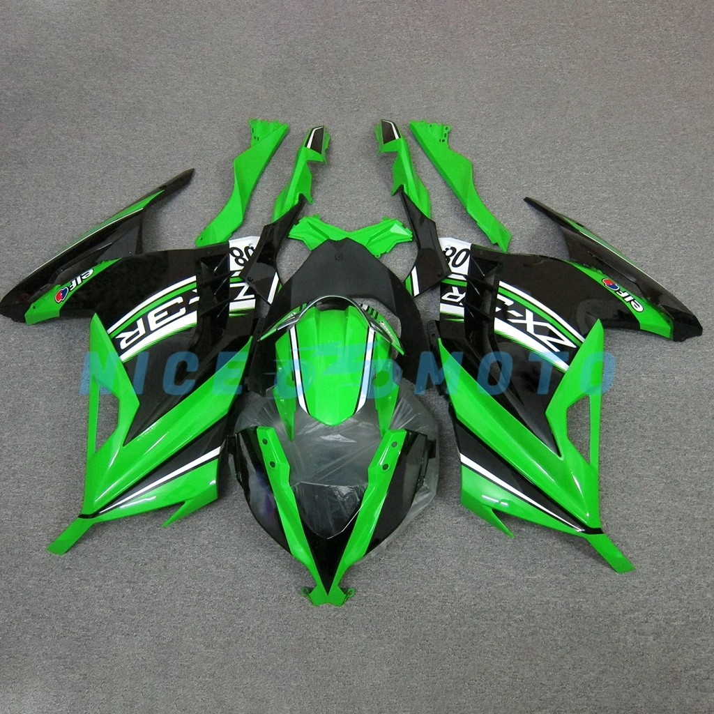 Motorcycle Fairing Kit For Kawasaki Ninja 300R ninja 300 2015 2016 2017 ABS Injection Molding EX300 2013 2014 Green Bodywork set