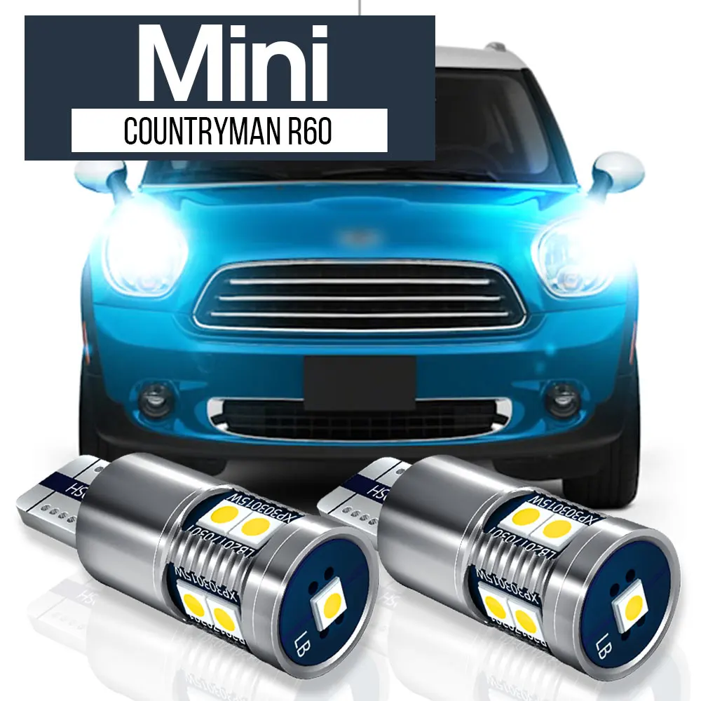 

2pcs LED Parking Light Clearance Lamp Accessories Canbus For Mini Cooper Countryman R60 2010 2011 2012 2013 2014 2015 2016