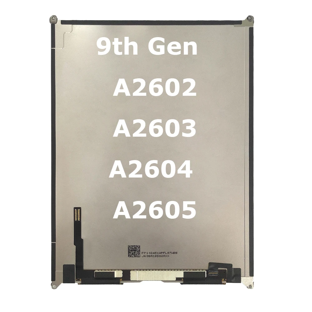 New LCD For iPad 10.2 /9th Gen A2602 A2603 A2604 A2605 Replacement For iPad 10.2 LCD Screen Display Panel Internal Screen