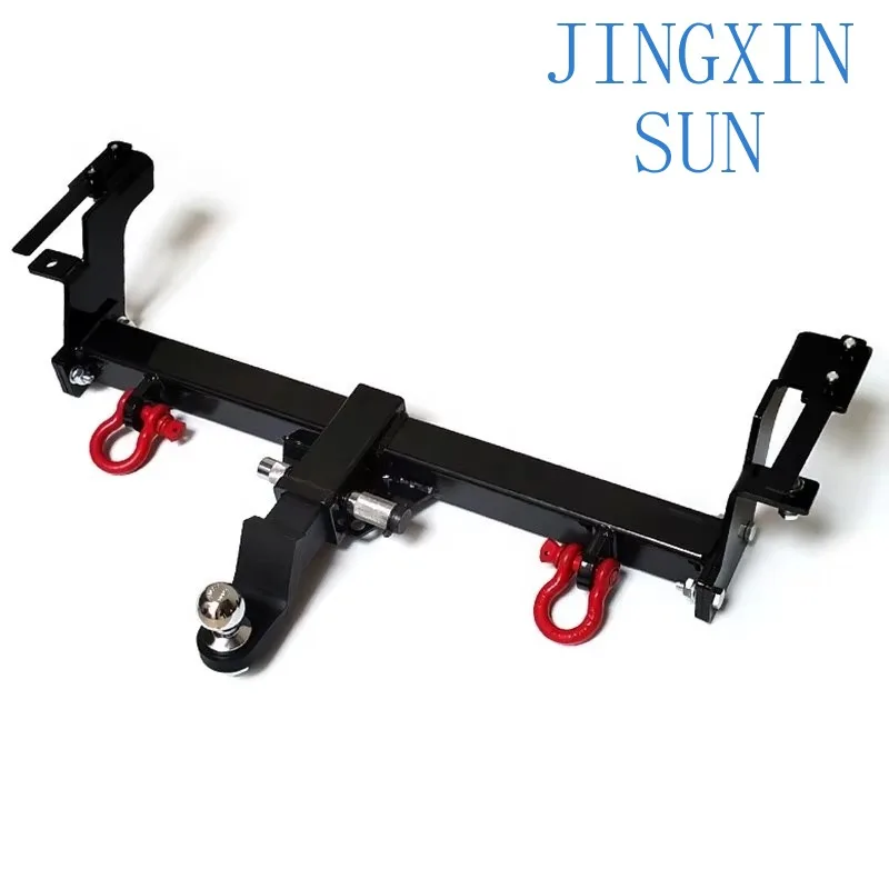 JB74 Accessories Tow Bar with RED Shackles Steel Tow Bar with RED Shackles For Suzuki Jimny JB74W JB64W 2018-2024