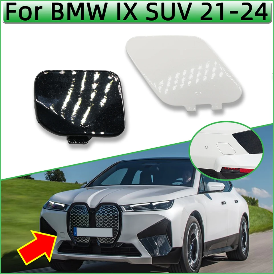 

Car Accessories Painted Cap Front Bumper Towing Hook Cover For BMW IX M-Sport SUV 2021 2022 2023 2024 51115A3AE01 51125A2F3B7