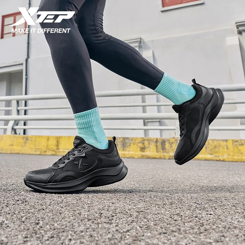 

Мужские кроссовки Xtep, легкая подошва, спортивная подушка для бега, мягкие дышащие кроссовки со стабильностью отскока 875319110026