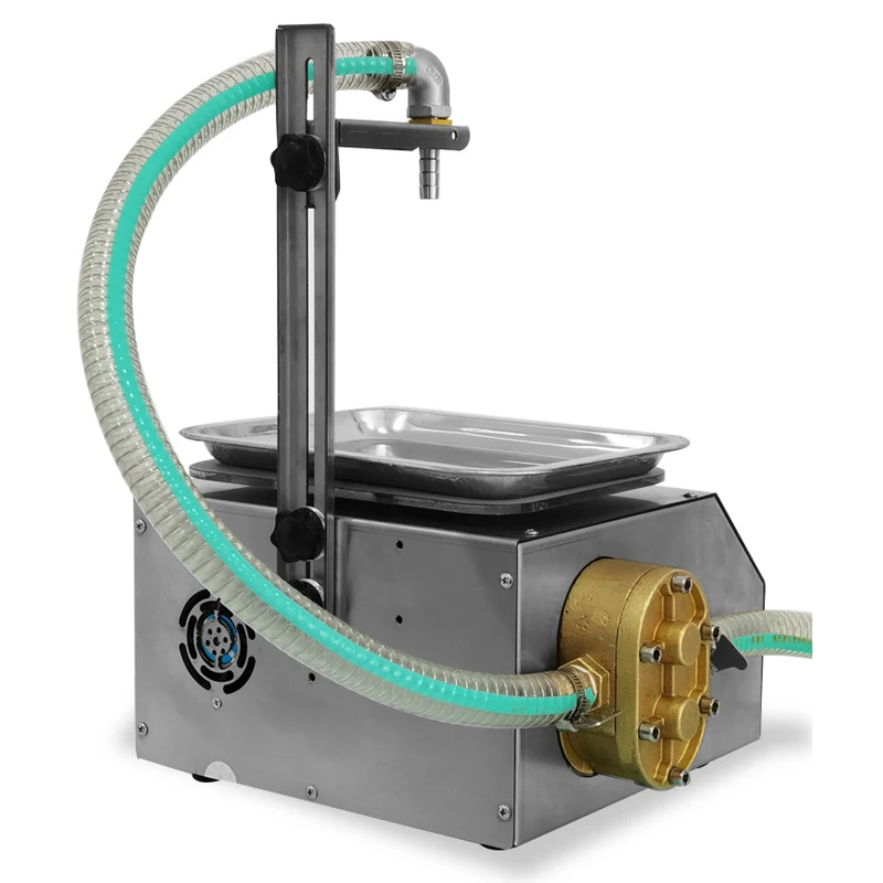 CSY-L15 Flow Wiege Typ Voll Automatische Abgabe Füllung Maschine Honig Sesam Sauce Speiseöl Kleber Viskose Flüssigkeit 220V