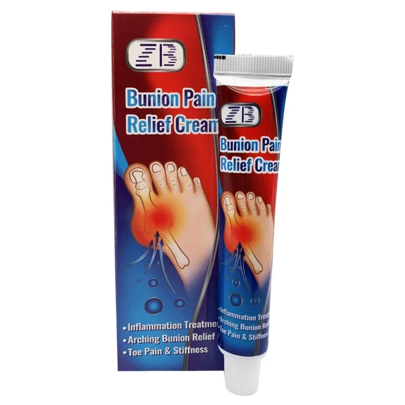 ZB 20g Bunion Gout Pain Relief Ointment Treatment Gout Limb Stiffness Arching Pain Anti-inflammatory Cream Medical Plaster