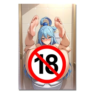 섹시한 애니메이션 누드 소녀 무수정 사진 홈 장식 포스터 캔버스 인쇄 그림 벽 예술 장식 없음 프레임 8 최고의 판매 벌거 벗은 애니메이션 포스터 - №4