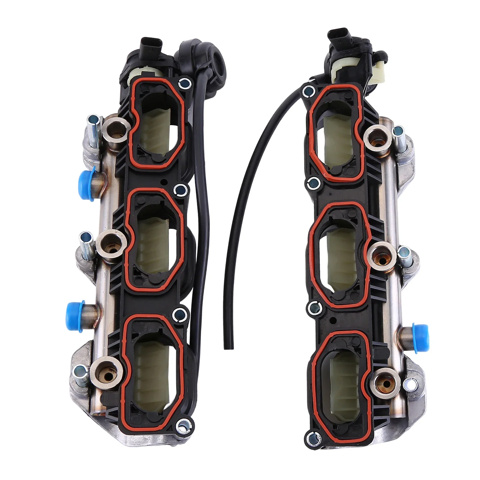 

2x Left & Right Intake Manifolds 06E133109 06E133110 Compatible for S4 S5 A6 A7 Q5 Q7 V6 3.0 TSI 06E