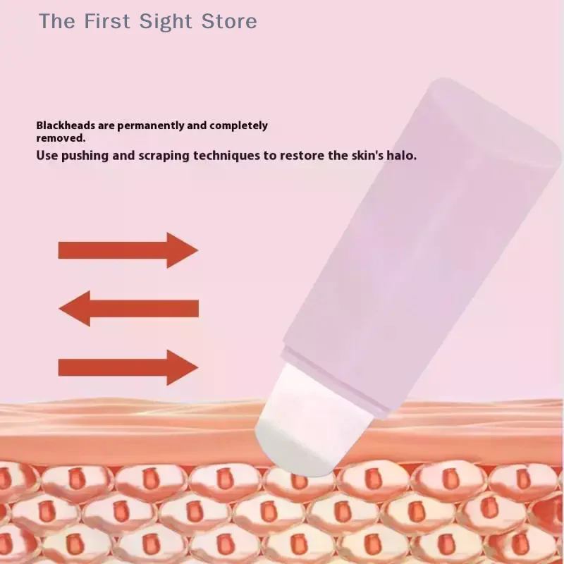 2 stks Comedondrukker Huid Scrubber Spatel Puistje Acne Naald Tool Facial Pore Cleaner Huidverzorging Set