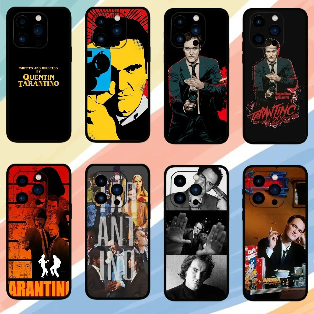 Quentin Tarantino Phone Case For iPhone 15 14 13 12 11 Pro Max mini XS XR X 8 Plus SE Cover