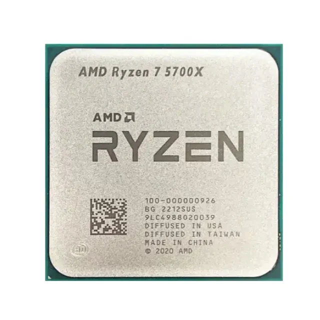 

For Ryzen 7 5700X - R7 5000 Series 8-Core 3.4 GHz Socket AM4 65W None Integrated Graphics Desktop Processor - 100-100000926WOF