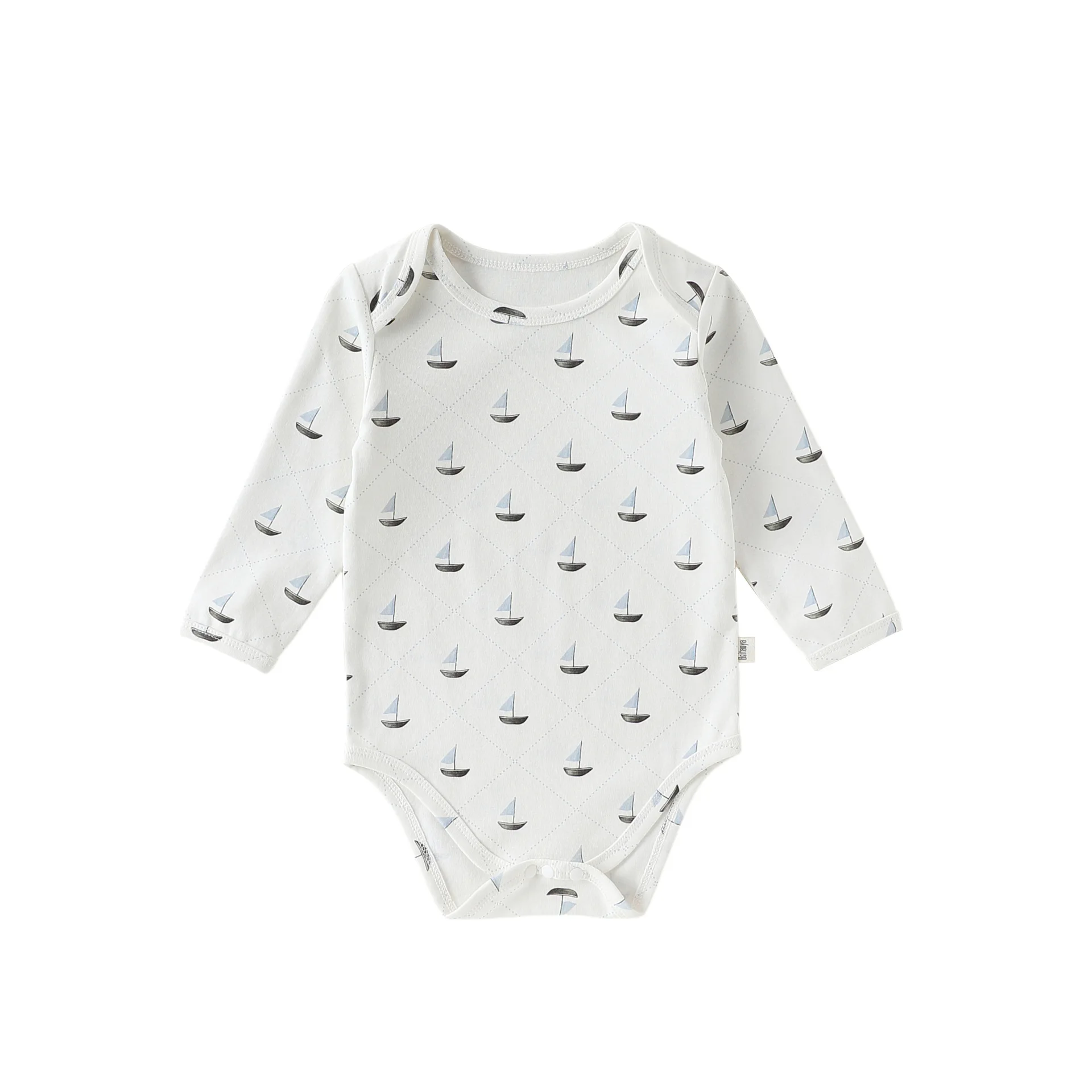 

Baby Girls Pure Cotton Bodysuit Newborn Cute Cartoon Print Long Sleeve Onesie Infant One-piece Rompers Toddler Spring Clothing