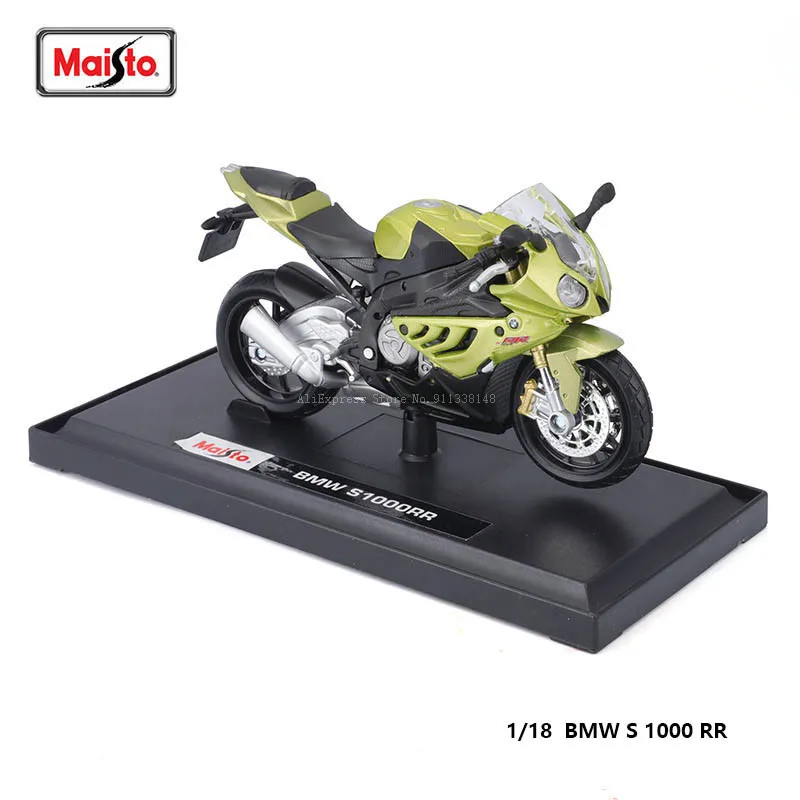 

Maisto 1:18 BMW S 1000 RR Fuel Tank Alloy Motorcycle Model Genuine Static Die Casting Model Collectible Gift Toy