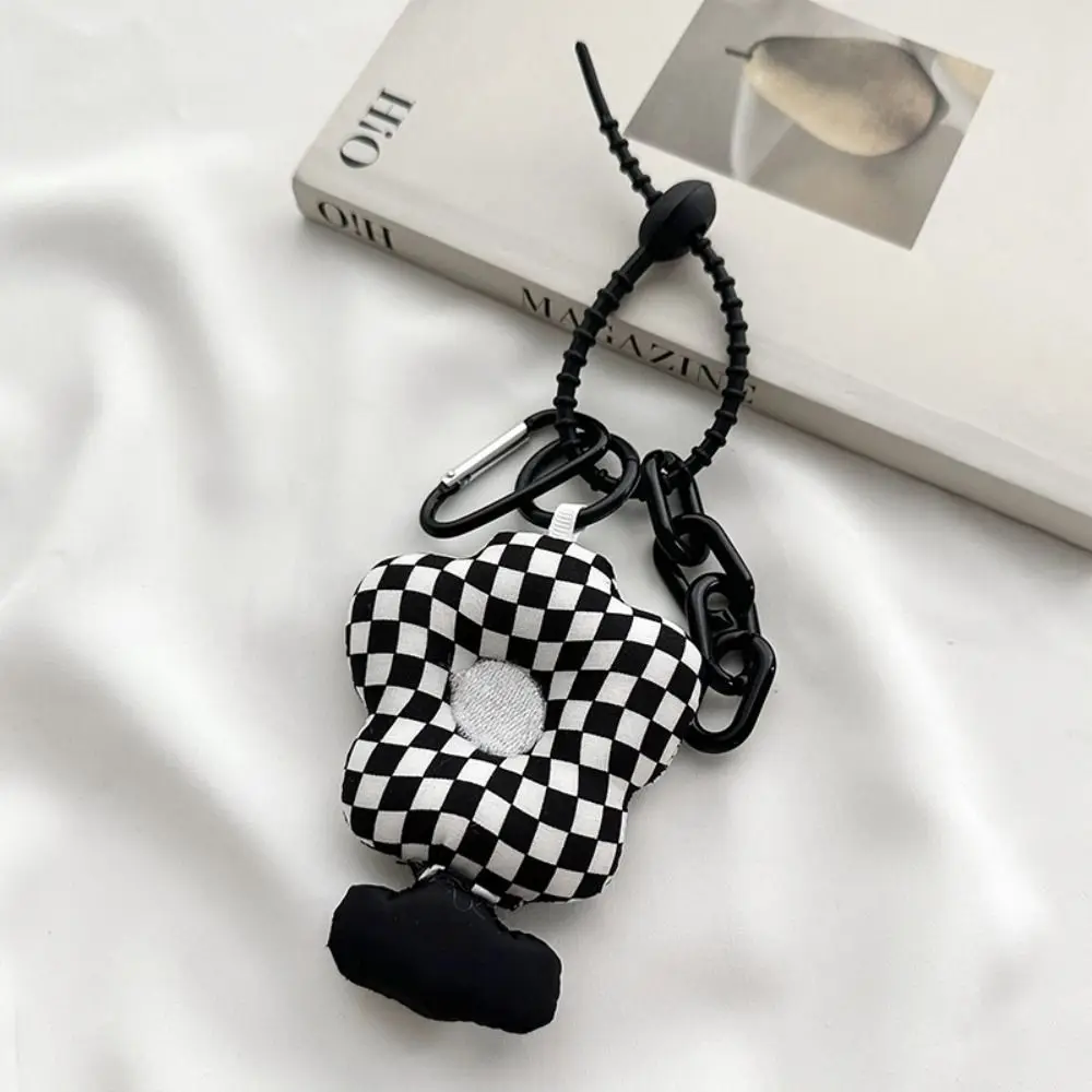 Fabric Flower Fabric Flower Keychain Jewelry Lanyard Stuffed Sunflower Pendant Creative Key Chain Fabric Flower Bag Pendant