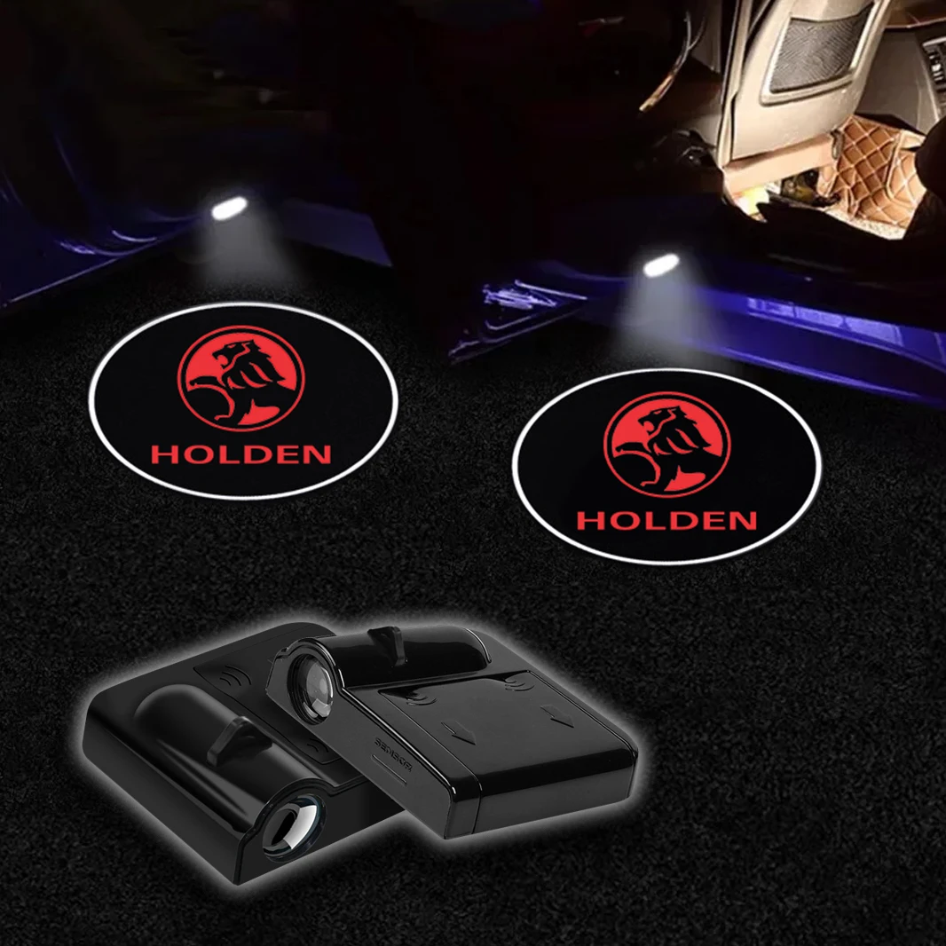 New LED Car door universal projector high-definition welcome lights For Holden Astra Commodore Monaro Trailblazer Colorado HSV