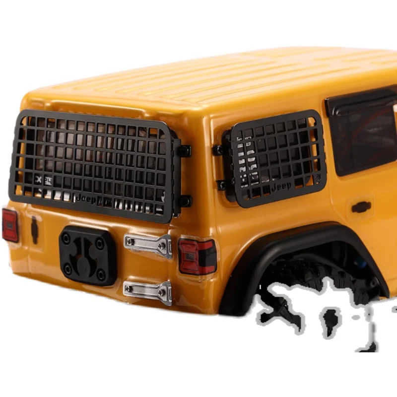 Ajrc 1/24 Rc coche de escalada Axial Scx24 Wrangler puerta trasera cubierta bisagra puerta bisagra