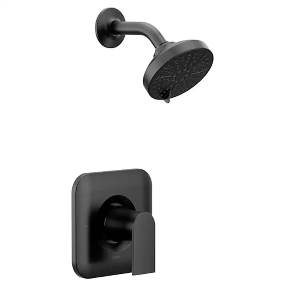 Eco-Performance Genta LX Matte Black Shower Head Valve Required