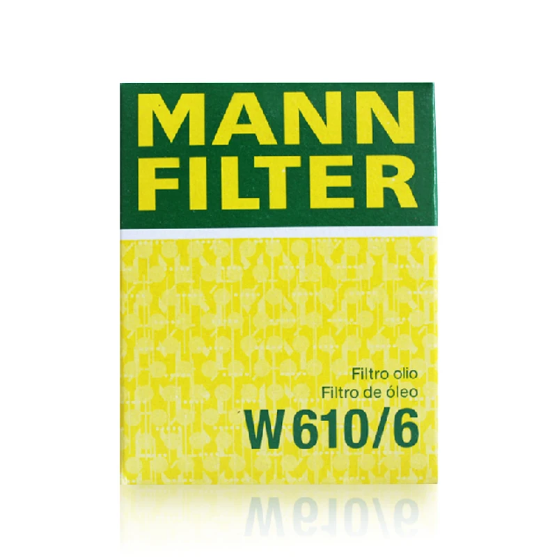 MANNFILTER Oil Filter W610/6 For Honda Fit 1.3 01-07 Brio 1.2 11-18 CR-Z 1.5 10-12 Capa 1.5 98-02 Jazz 1.4 02-04 15400-P0H-305