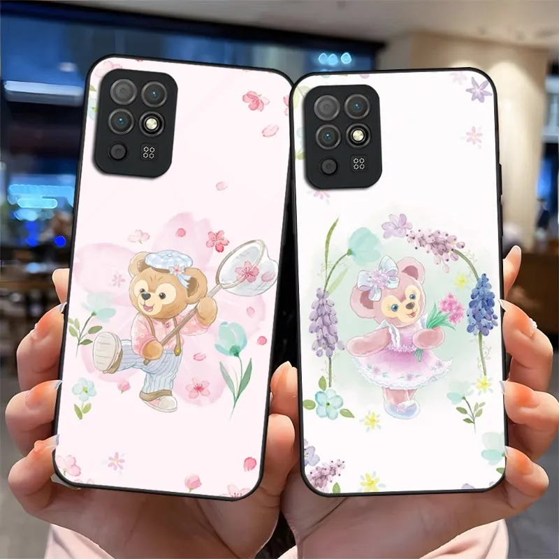 Disney Duffy Gelatoni Phone Case 2023 NEW Glass For Huawei P30 P40 P50 P20 ProPlus Lite Mate 40Pro 30 20 Nove 9 8 7 Pro Cover