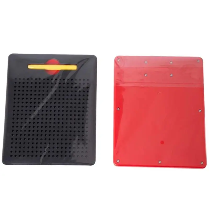 Magnetic Tablet Magnet Drawing Board Steel Bead Stylus Pen Pop Bead Learning Educational Writing Gift
