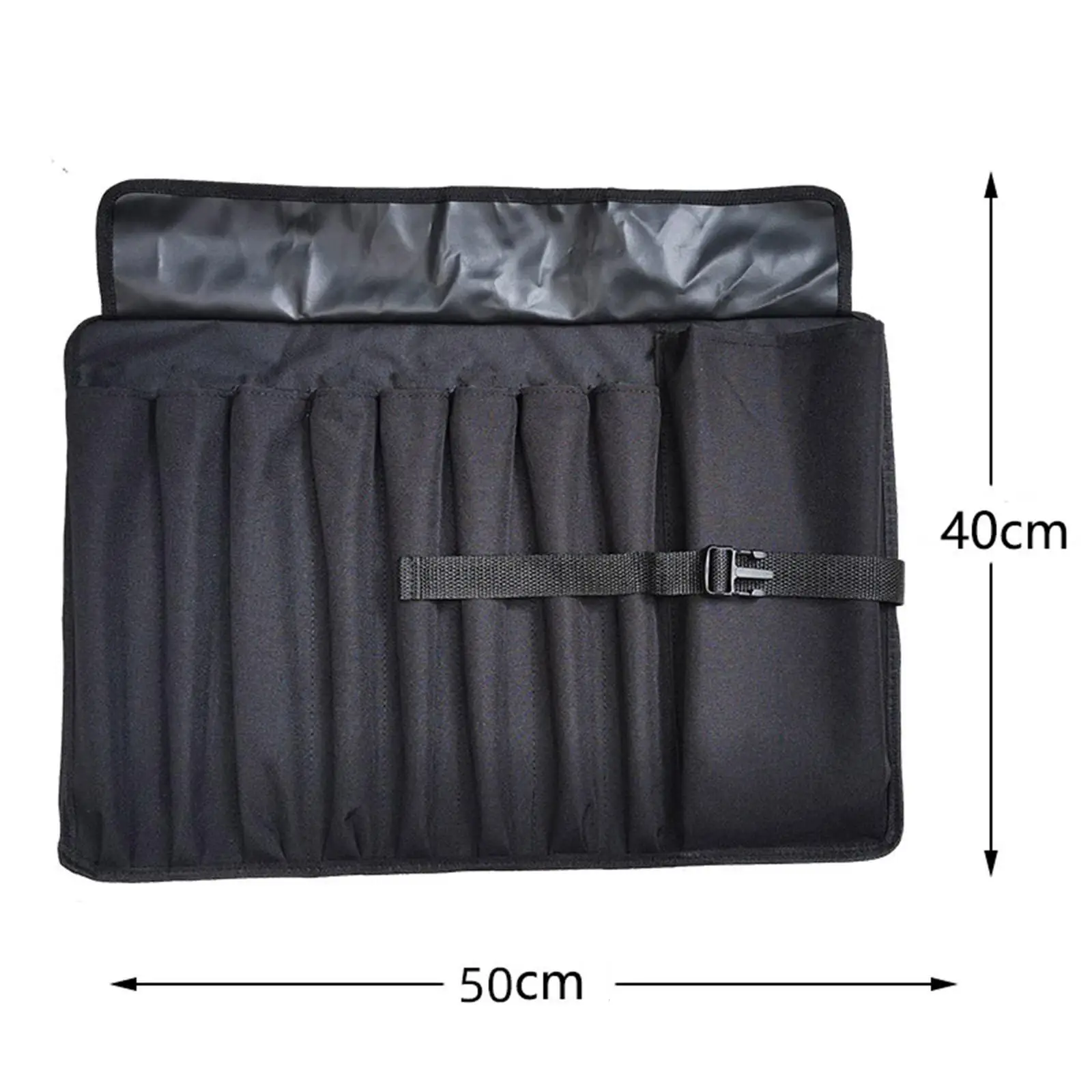 Sac enroulable pliable en poudre pour piquets de tente, sac de rangement pour piquets de tente de camping, sac de rangement pour vêtements d'escalade, clous de pont de ligne